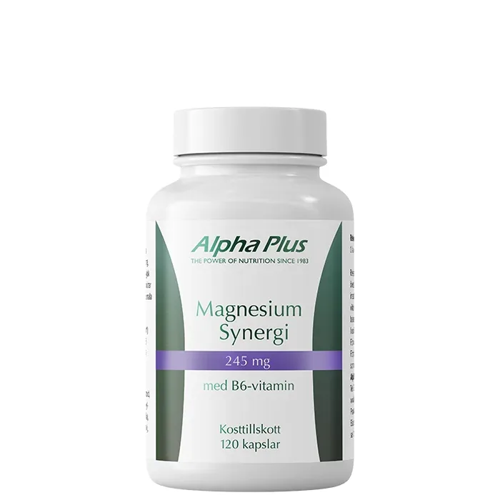 Alpha Plus Magnesium Synergi 120 kapselia