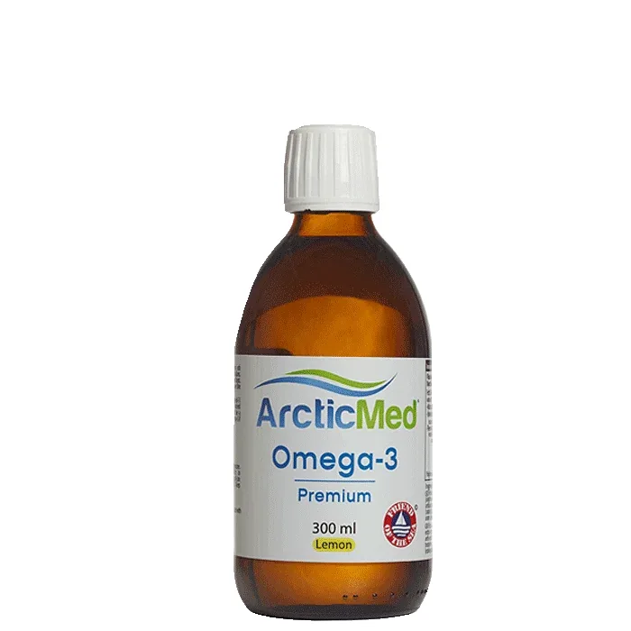 ArcticMed Omega-3 Premium Lemon, 300 ml
