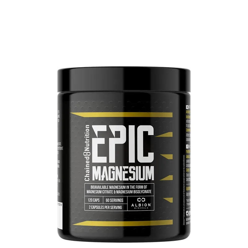 Chained Nutrition Epic Magnesium 120 kapselia