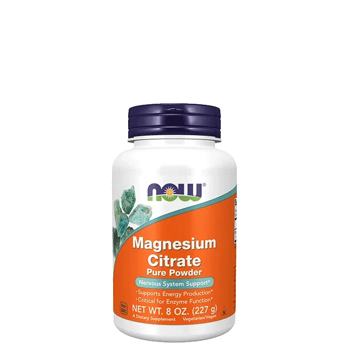 Now Foods Magnesium Citrate Pure 227 g