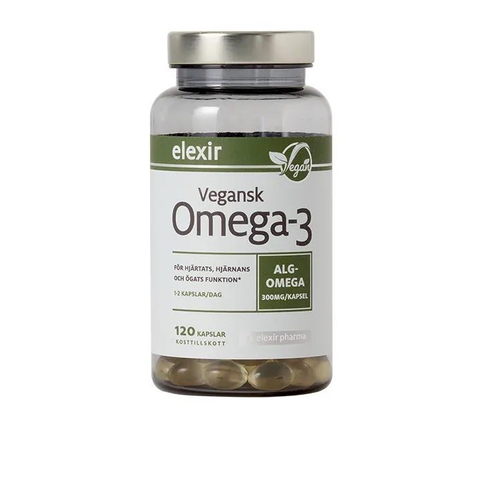 Vegansk Omega-3, 120 kaps
