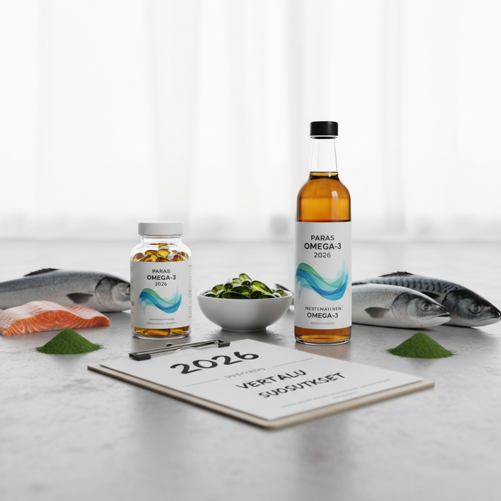 Paras omega-3 2026 – vertailu