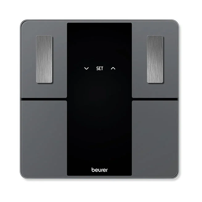Beurer BF500 diagnostiikkavaaka – Bluetooth-yhteydellä toimiva kehonkoostumusvaaka.